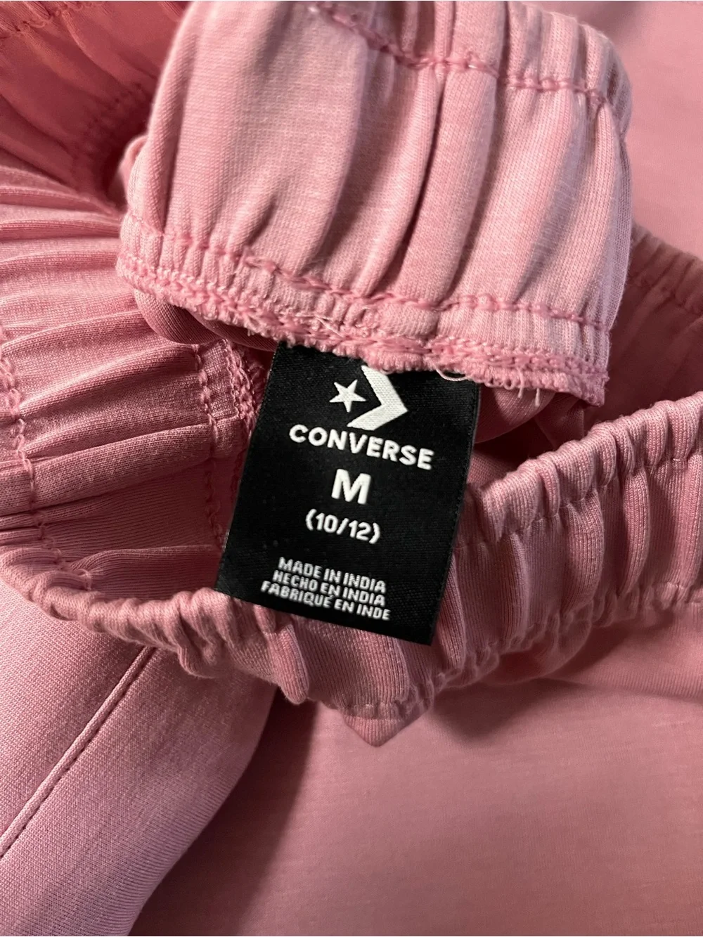 Converse Pink All Star Kids Pajama Set - Light Pink Two-Piece